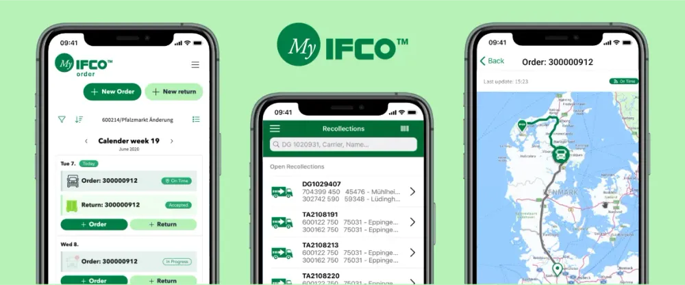 Sistema de trazabilidad de palés - IFCO Systems